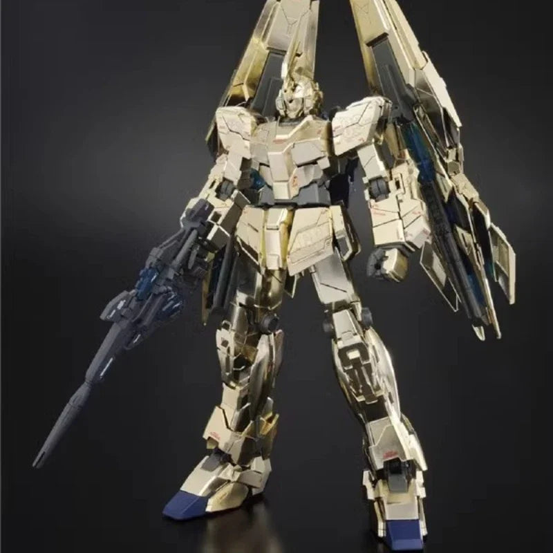 Bandai Original MG Master Grade Series MG178 Unicorn Gundam 3 Phoenix Anime Action Assembly Figures Model Toys Collectible Model