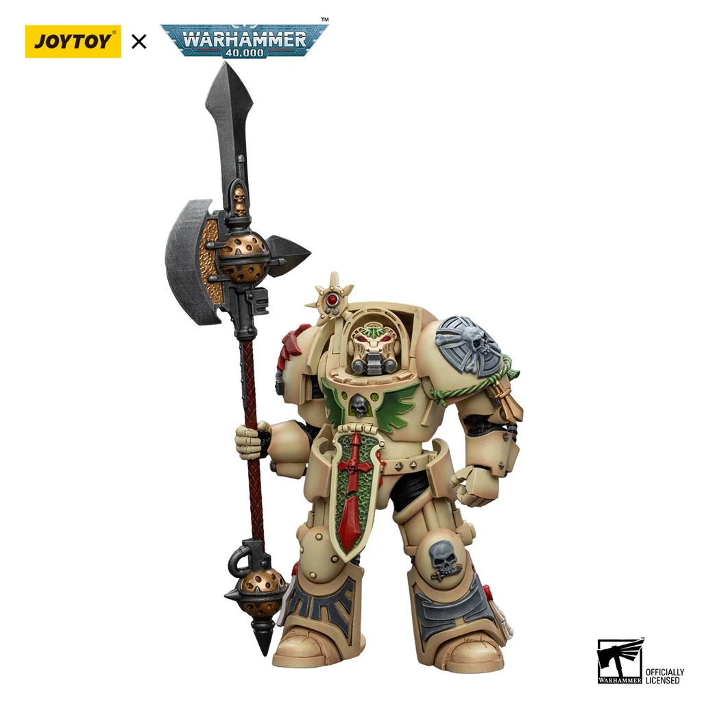 【JOYTOY】1/18 Action Figure WARHAMMER 40K Dark Angels Deathwing Champion Model Toys