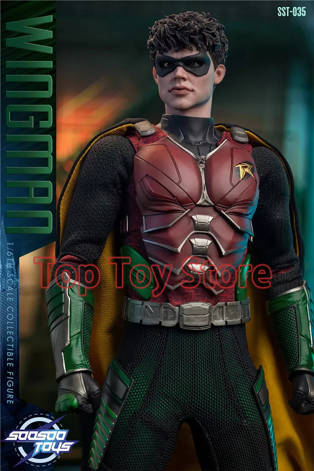Soosootoys SST035 1/6 Robin Wing Man Hero Boy Full Set 12Inch Men Soldier Action Figure Body Toys