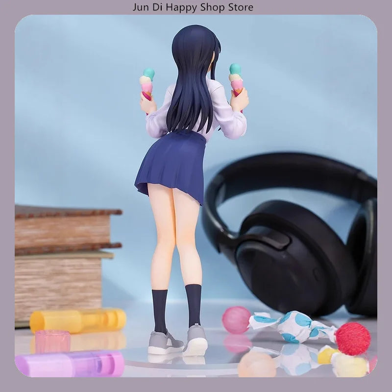 My Dangerous Things in Mind Yamada Anna with Ice Cream 18cm Standing Pose Anime Figure Statue PC Case Decoration Gift