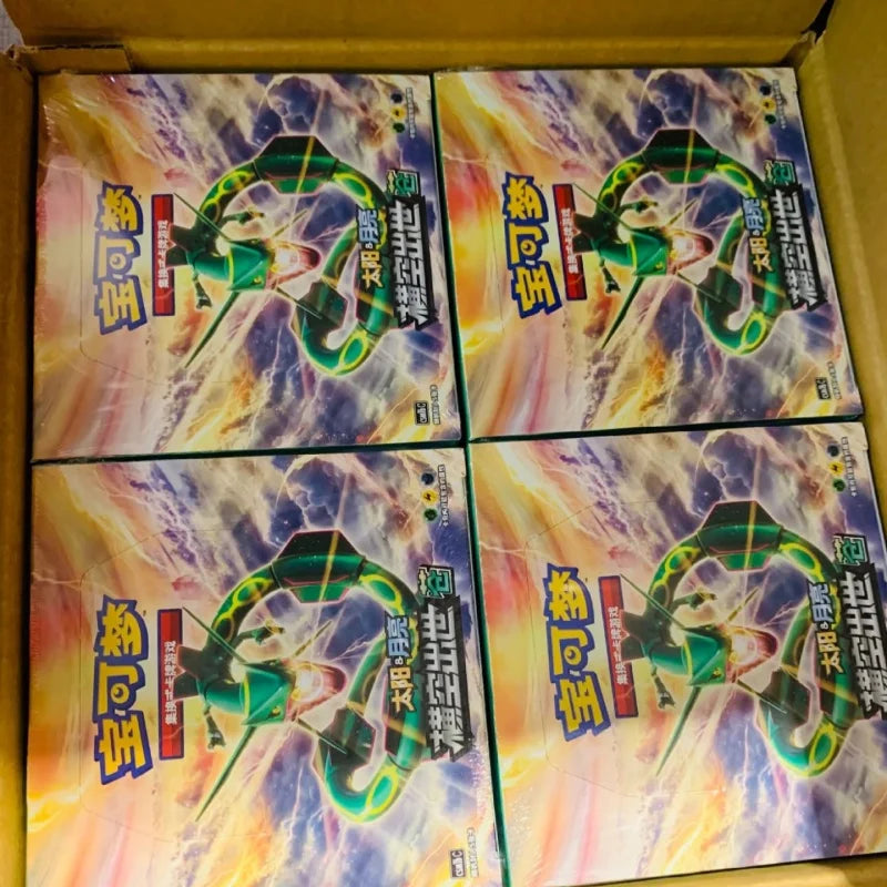 100% New Original Pokémon Card Anime Trade Game Ptcg Sun&Moon Simplified Chinese All Series Cards Booster Pack Collection Gifts