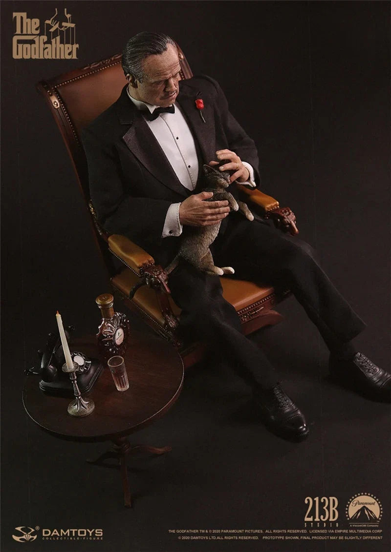 Limited Stock Dms032/Dms033 1/6 Godfather Vito Corleone Gentleman  Action Figure Family Decor 12'' Full Set Male Soldier