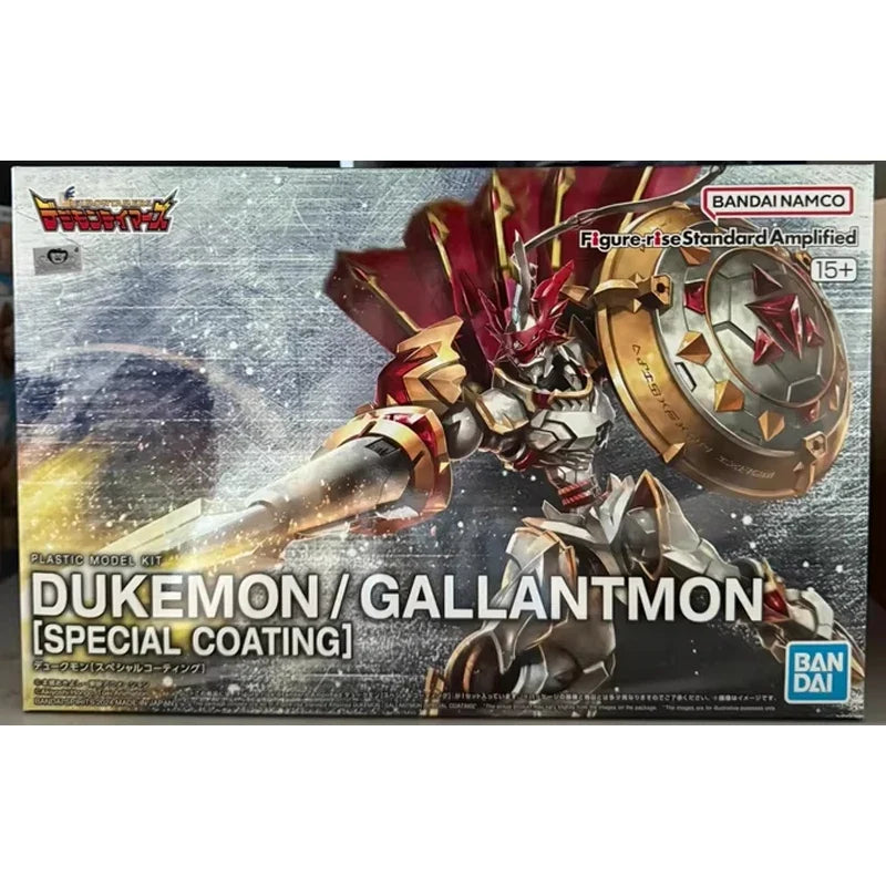 In Stock BANDAI Original Figure-rise Standard Digimon Adventure WARGREYMON DUKEMON[SPECIAL COATING]OMEGAMON Anime Model Toy Gift