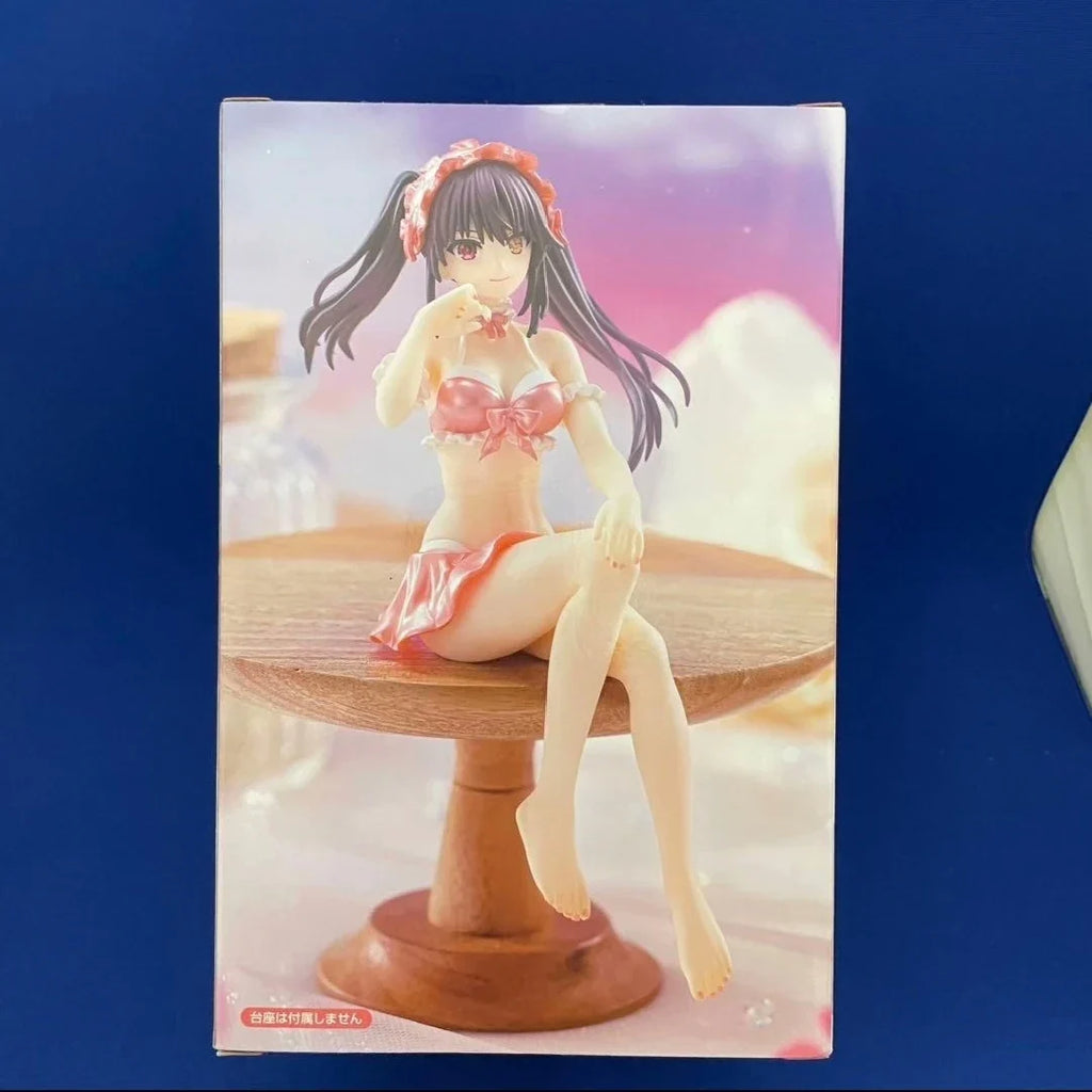 Original Genuine Banpresto DATE A LIVE 13cm Tokisaki Kurumi PVC Model Doll Collection Figurine Model Toys Birthday Gift