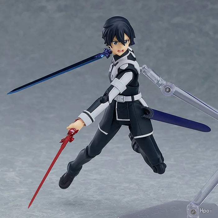 Original Max Factory Figma#435 Alicization Kirito Anime Figure Model Toy Gift Collection