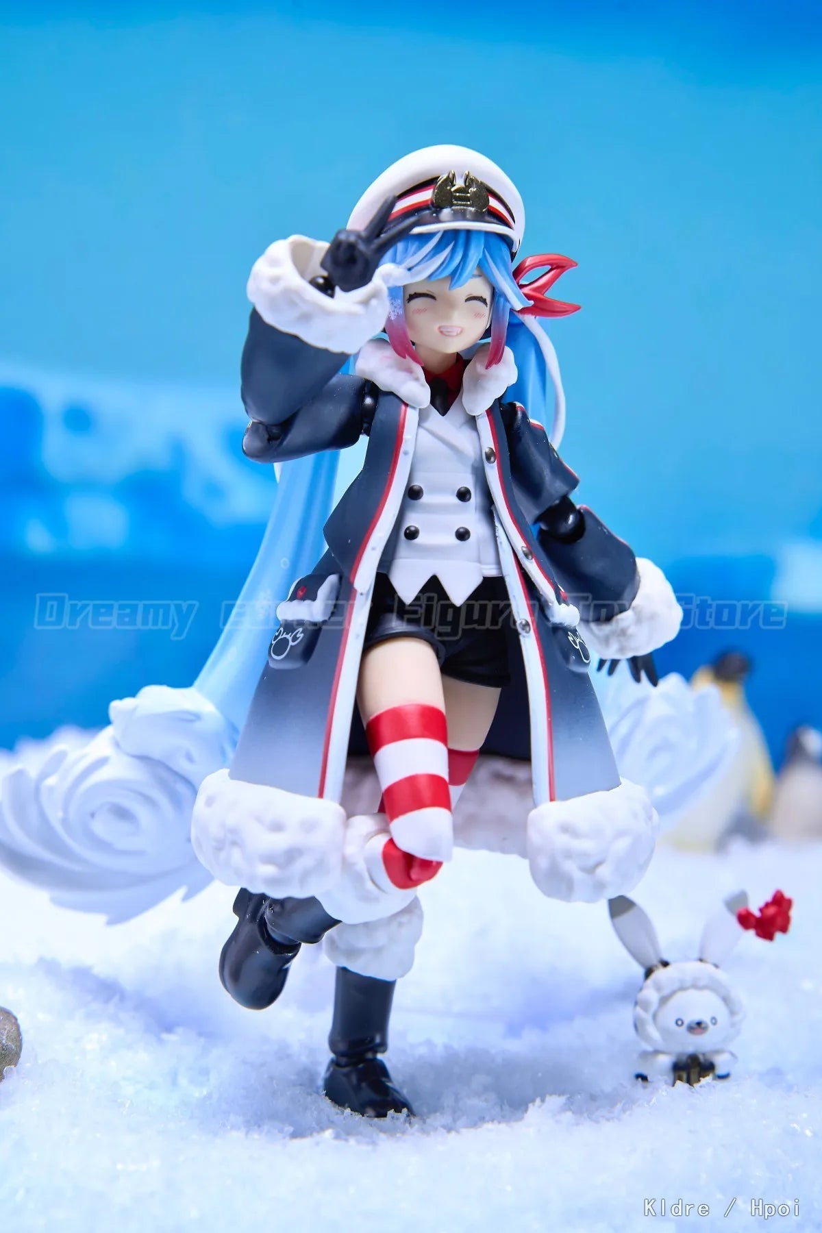【In Stock】Original Max Factory GSC Figma EX-066 VOCALOID Hatsune Miku Snow 2022 Grand Voyage Ver Action Figure Toys Model