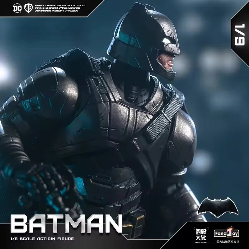 Hot Original Fondjoy Armored Batman Figure DC Justice League Figures Detective Comics 1/9 BATMAN PVC Model Joint Movable Kid Toy