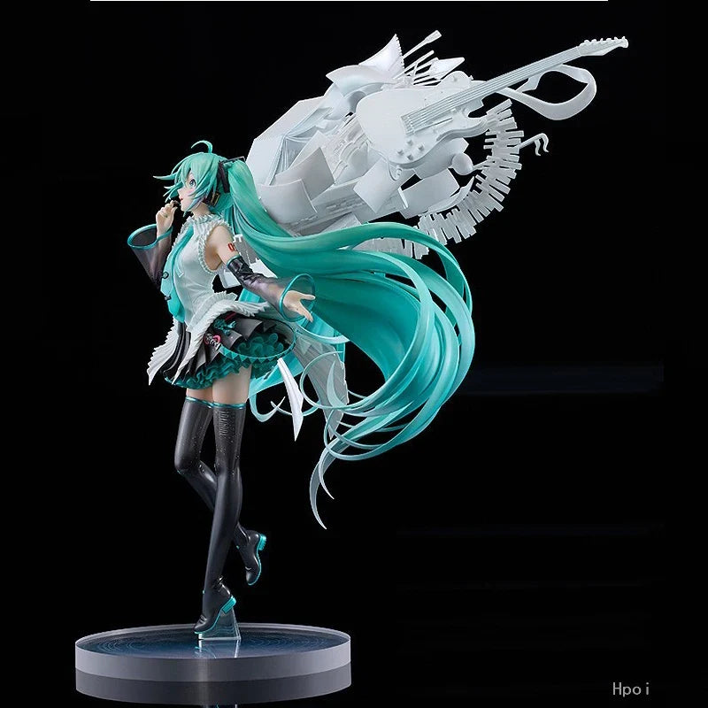 In Stock Genuine GOOD SMILE COMPANY Vocaloid Hatsune Miku 1/7 Happy 16th Birthday Ver Garage Kit Anime Figure Kawaii Doll