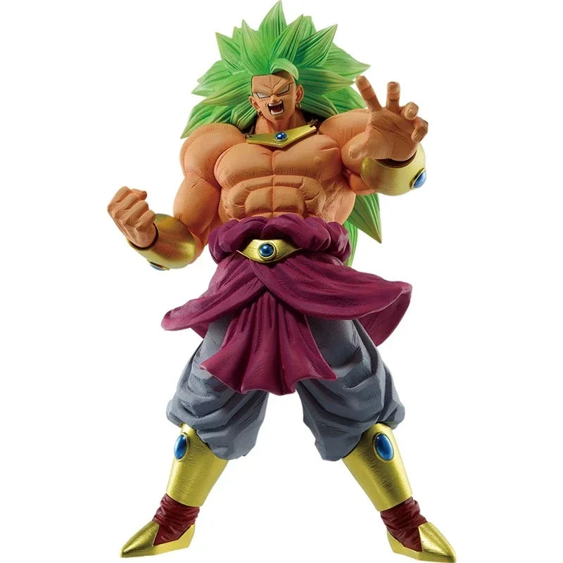 Bandai Action Figures Ichibansho Kuji Super Saiyan Broly Dragon Ball Z Anime Figure PVC Gifts Collectible Model Toys