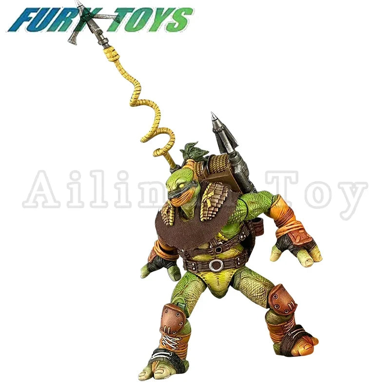 Fury Toys 1/12 5inches Action Figure Wave 3 Rage Samurai Force Turtle Summer Anime Model