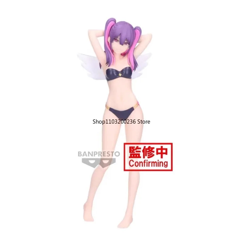 BANDAI Original 2.5 Dimensional Seduction GLITTER&GLAMOURS Ririsa Amano Miriela Ririya Nonoa Swimwear Action Figure Model