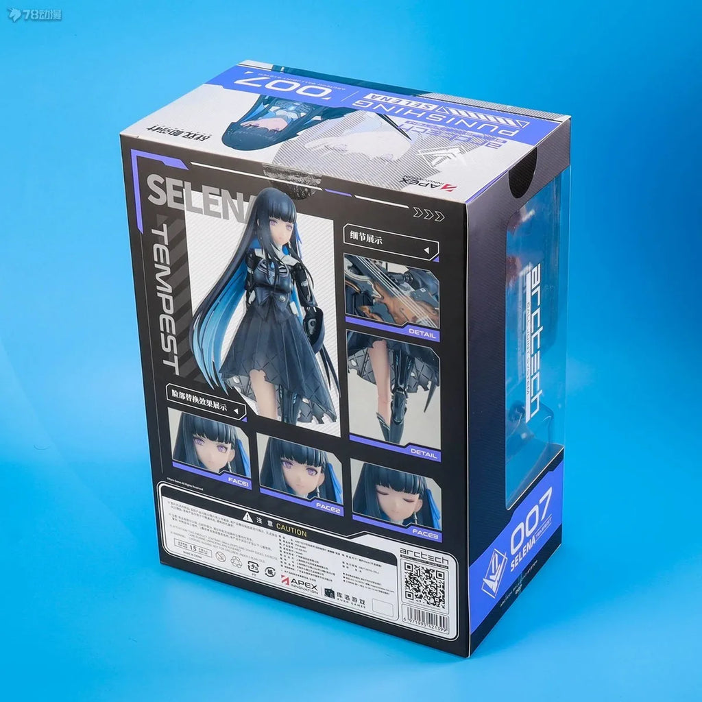 In Stock Original APEX-TOYS ARCTECH 1/8 Punishing Gray Raven Selena Lanyin Tempest 1/8 Action Figure Model Toy Gift