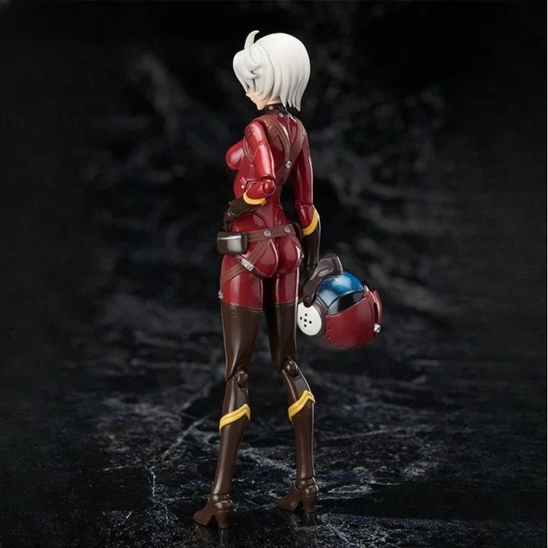 BANDAI Original S.H.Figuarts Series《Space Battleship Yamato 2199: Reiko Yamamoto》Figure Assembly Model Toys Collectible Model