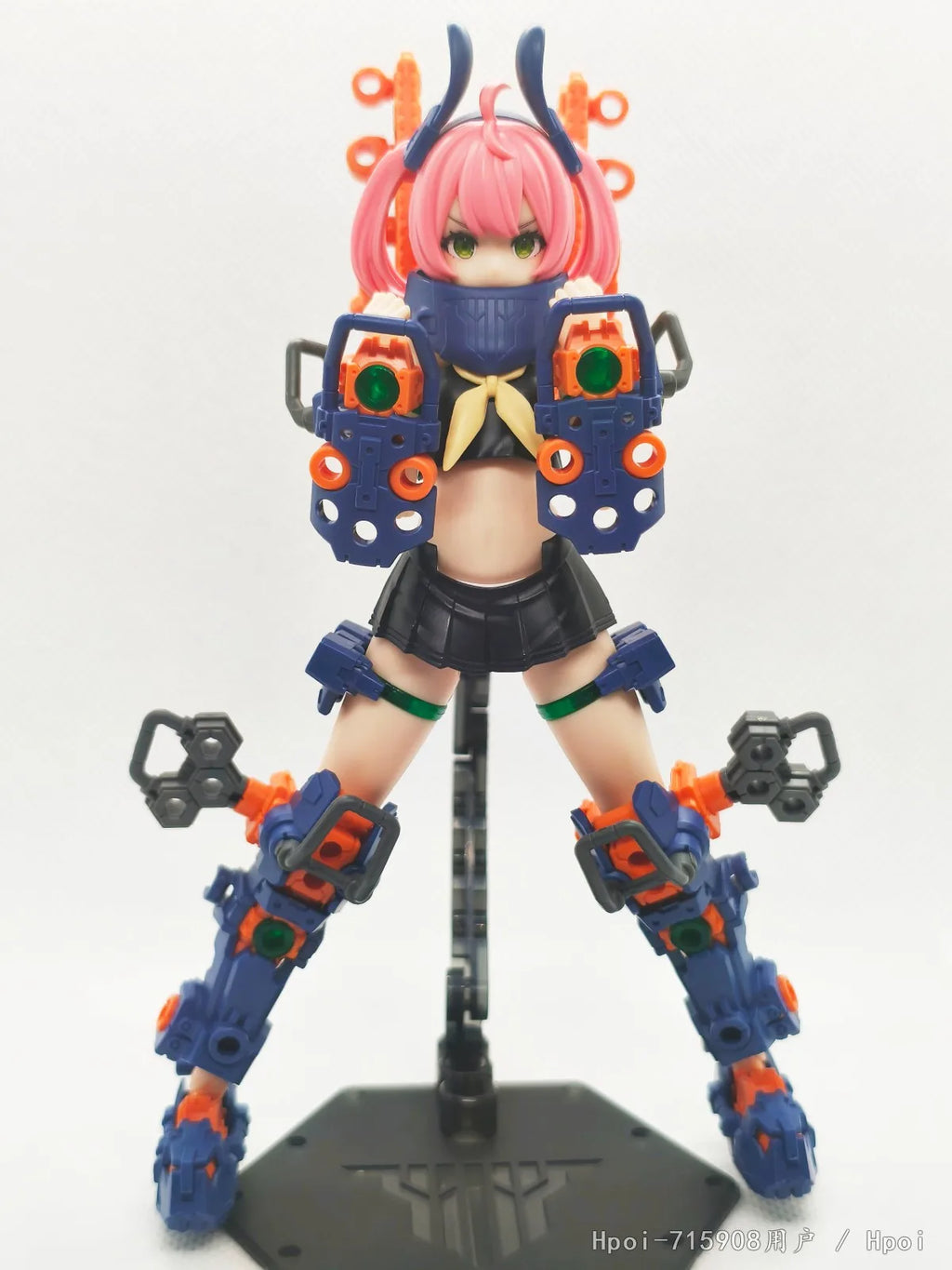 New In Stock KOTOBUKIYA MEGAMI DEVICE 22.1 BUSTER DOLL GUNNER MIDNIGHT FANG Anime Action Figure Assembly Model Toys Collection
