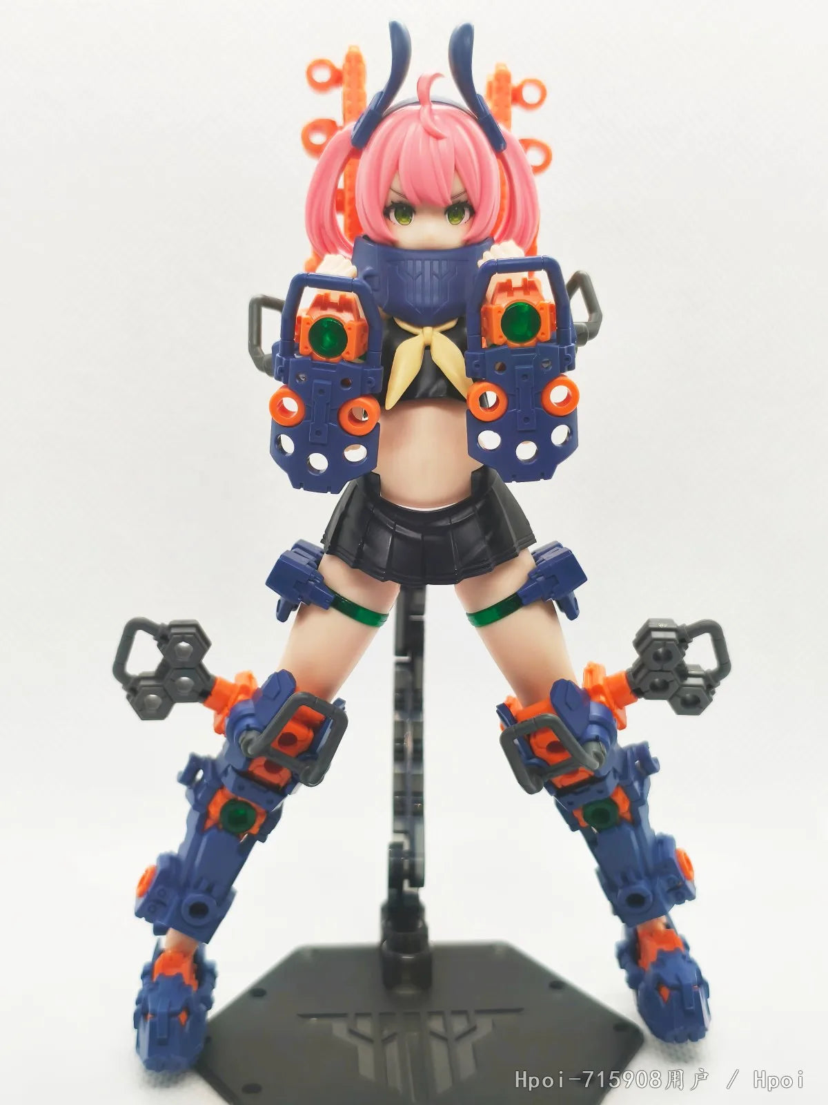 New In Stock KOTOBUKIYA MEGAMI DEVICE 22.1 BUSTER DOLL GUNNER MIDNIGHT FANG Anime Action Figure Assembly Model Toys Collection