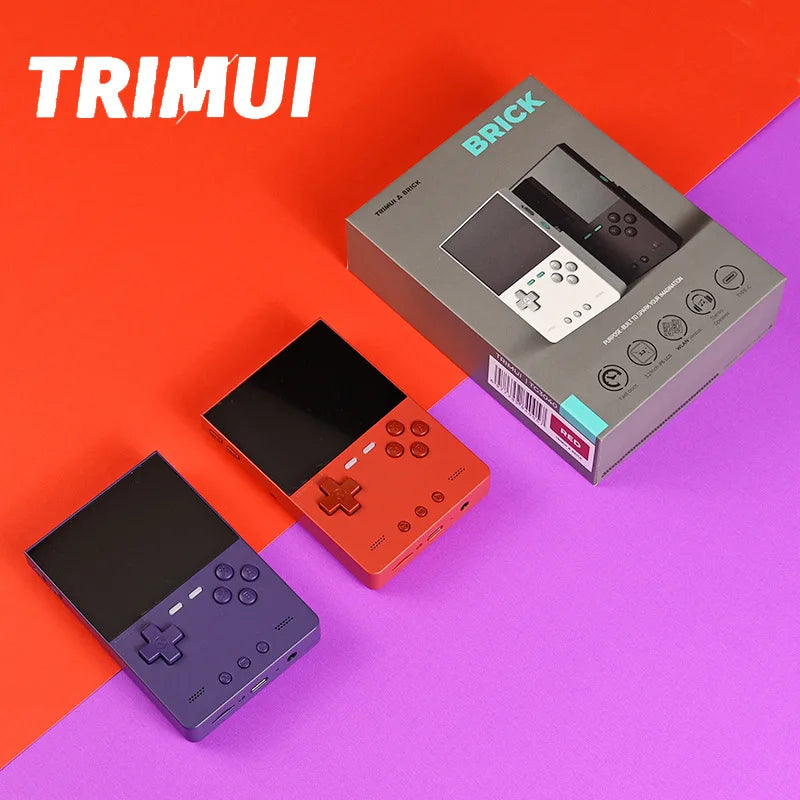 TRIMUI BRICK 2025 Open Source Handheld Game Console 3.2 Inch IPS Full Screen 1024x768 Portable PSP Retro Gaming Device For Gamer