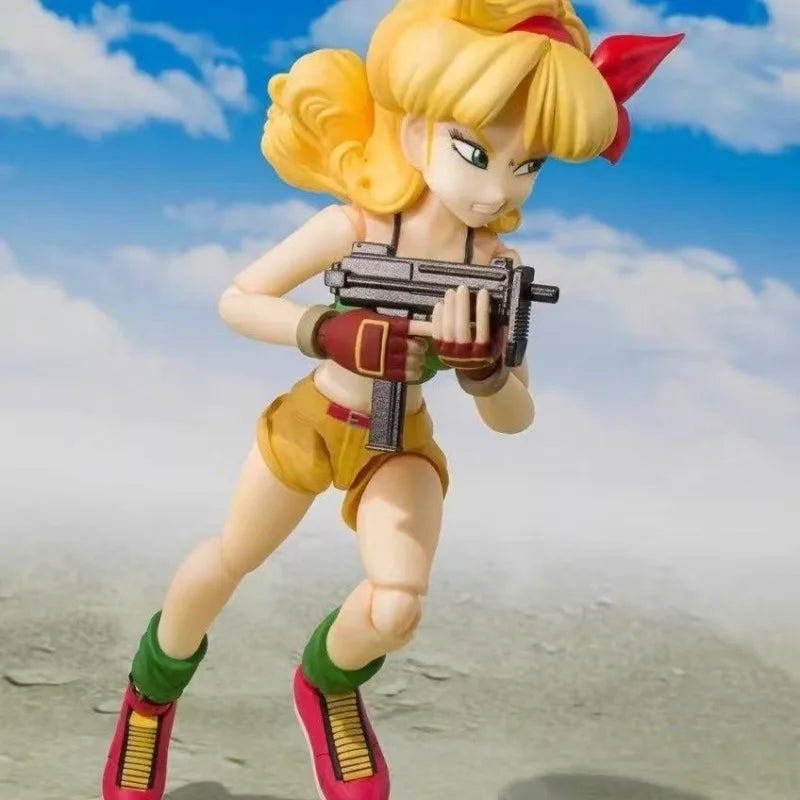 13cm Dragon Ball SHF Lanqi Joint Moving Toy Figure Model Tabletop Ornament Collection Gift