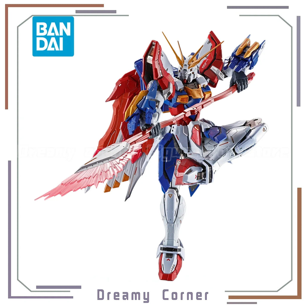 【Auf Lager】Original BANDAI SPIRITS METAL BUILD Mobile Fighter G Gundam GF13-017NJII GOD GUNDAM Actionfigur Mecha Kollektion Spielzeug
