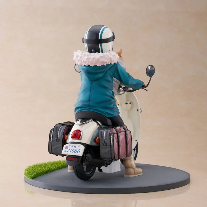 F:NEX LAID-BACK CAMP Shima Rin 100% Original genuine 205mm PVC Action Figure Anime Figure Model Toys Figure Collection Doll Gift