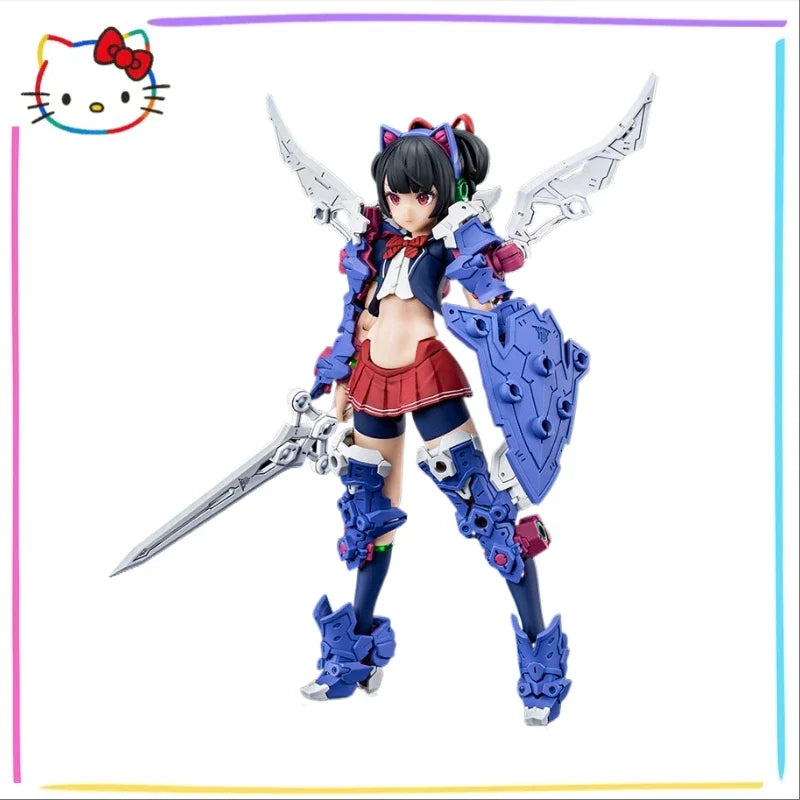 In Stock Original KOTOBUKIYA Megami Device BUSTER DOLL Knight 16cm Animation Cartoon Movable Assembled Figure Ornaments