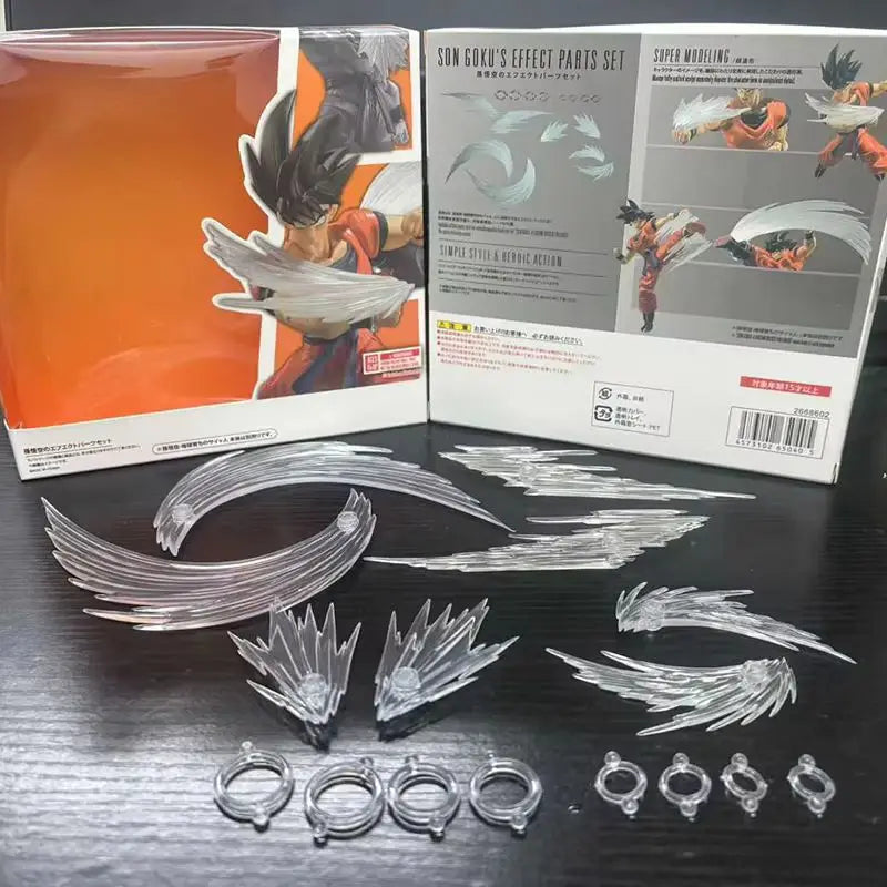 New Dragon Ball Factory Effect Series S.H.F The Smoke Effect Piece White Ver. Action Anime Figures Collection Model Custom Toy