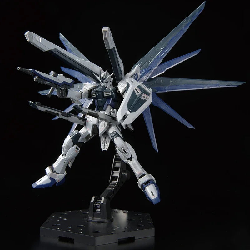 In Stock BANDAI RG 1/144 THE GUNDAM BASE ZGMF-X10A FREEDOM GUNDAM Ver. GCP DEACTIVE MODE Anime Action Figures Assembly Model Toy