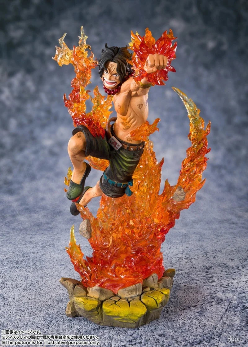 New One Piece Anime Figure GK Portgas D. Ace Edward Newgate Action Figure PVC Collection Cartoon Model Doll Gift Toys Decoration