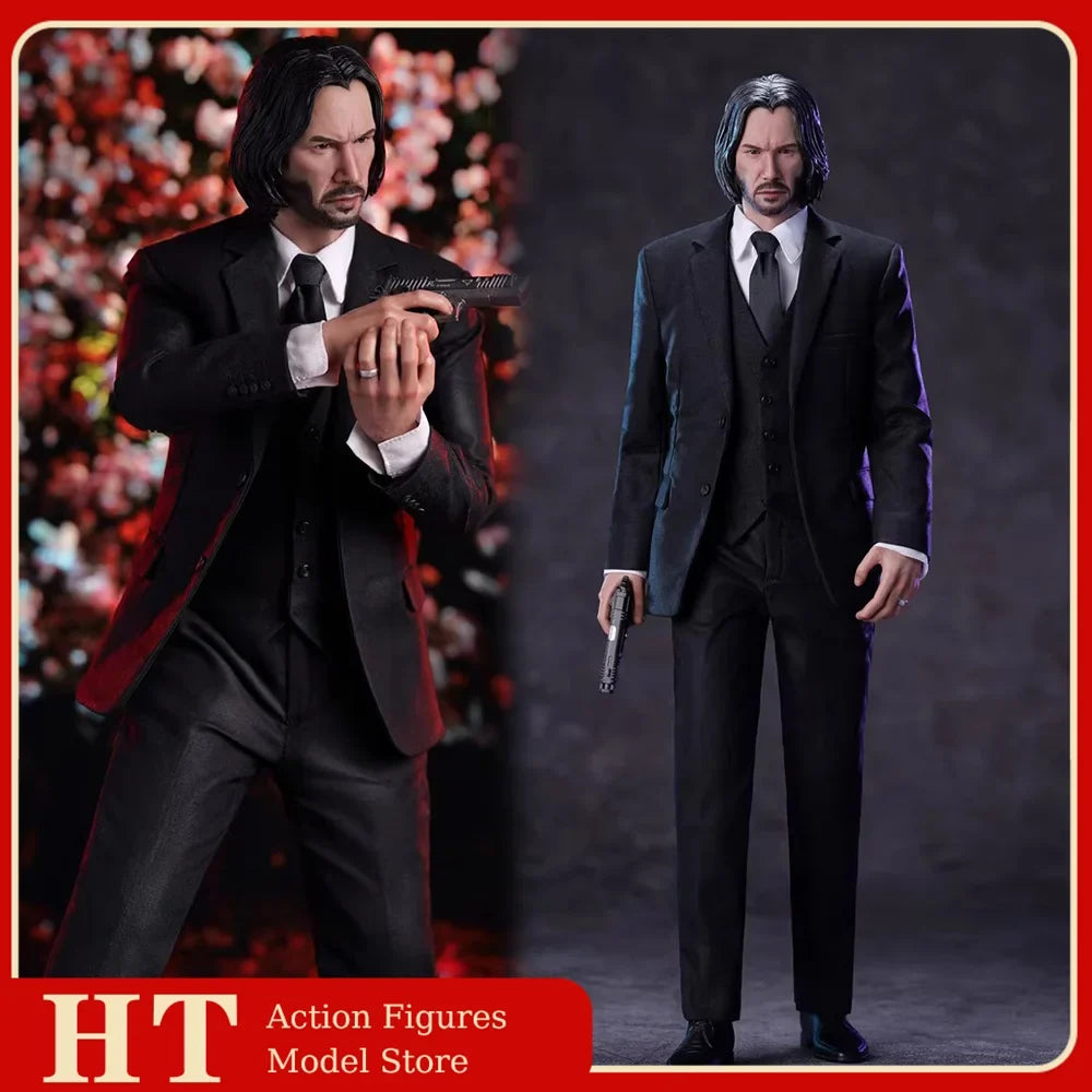 PRESENT TOYS PT-sp61 1/6 Scale Classic Movies Killing God JOHN WICK Keanu Reeves Male Warrior Full Set 12Inch Action Figure Doll