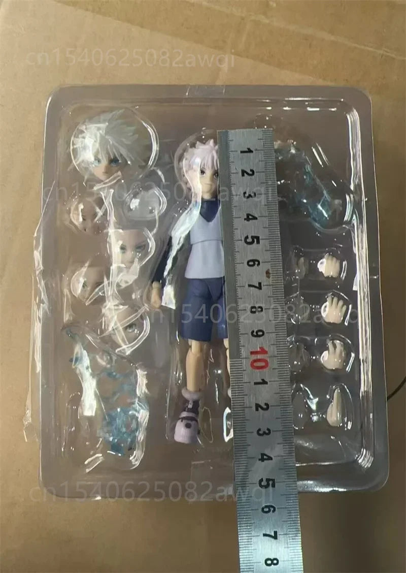 SHFiguarts Hunter x Hunter Killua Zoldyck Action Figure Gon Freecss Combo SHF Anime Collectibles In Stock Gift Toys KO Model