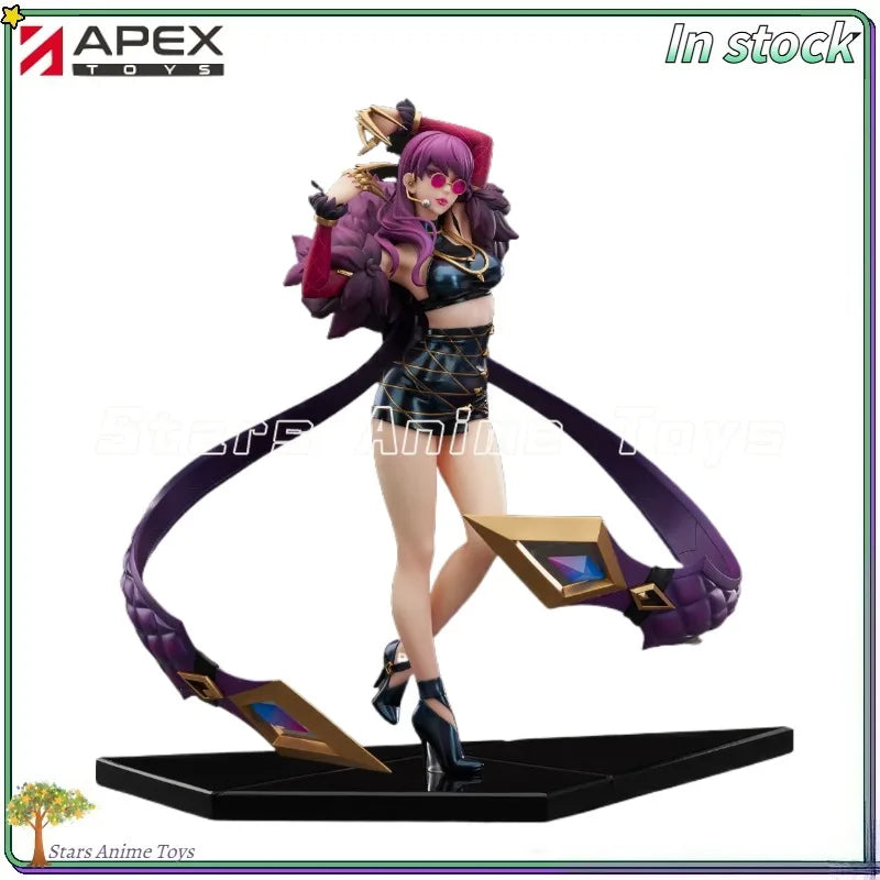 Original APEX-TOYS LOL Evelynn K/DA 1/7 Animation Figures Ornaments Collection
