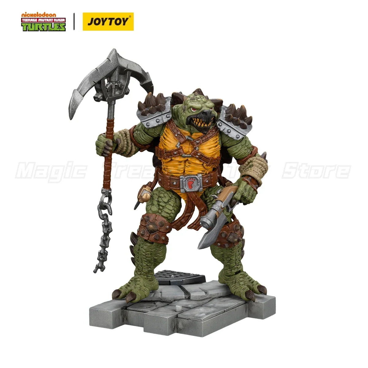 【MT】JOYTOY 1/18 Action Figure TMNT-Krang Slas Krang Slash Tokka Model Toy Gift Ornaments