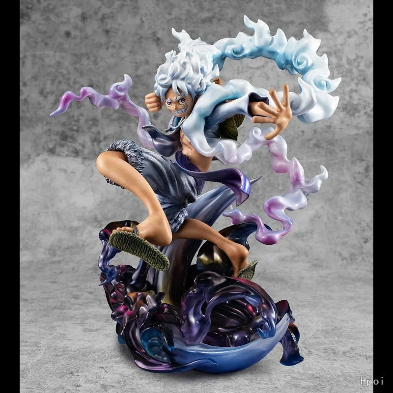 Megahouse Original Portrait.Of.One Piece WA-MAXIMUM Series Ocado\Flame Disaster Ashes\Nikalufei Anime Not Movable Figure Statue