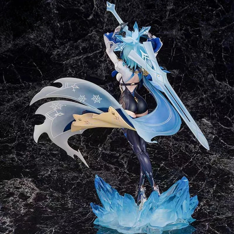 【Presale】Genshin Impact Eula Game Character Sculpture Action Anime Statue Figures Cartoon Collectible Model Toy