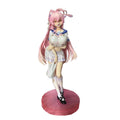 26cm Blue Archive Urawa Hanako Rainy Night School Uniform Standing Pose Anime Figure Model Statue Collection Desktop Decoration