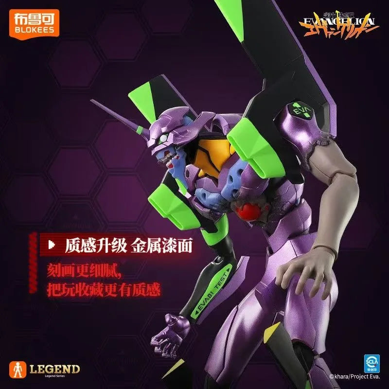 Echte EVANGELION 01 Spielzeuge EVA Actionfigur Evangelion Test Typ-01 Erwachen TV Ver. Bausatz Modell Roboter Kunststoff Geschenk