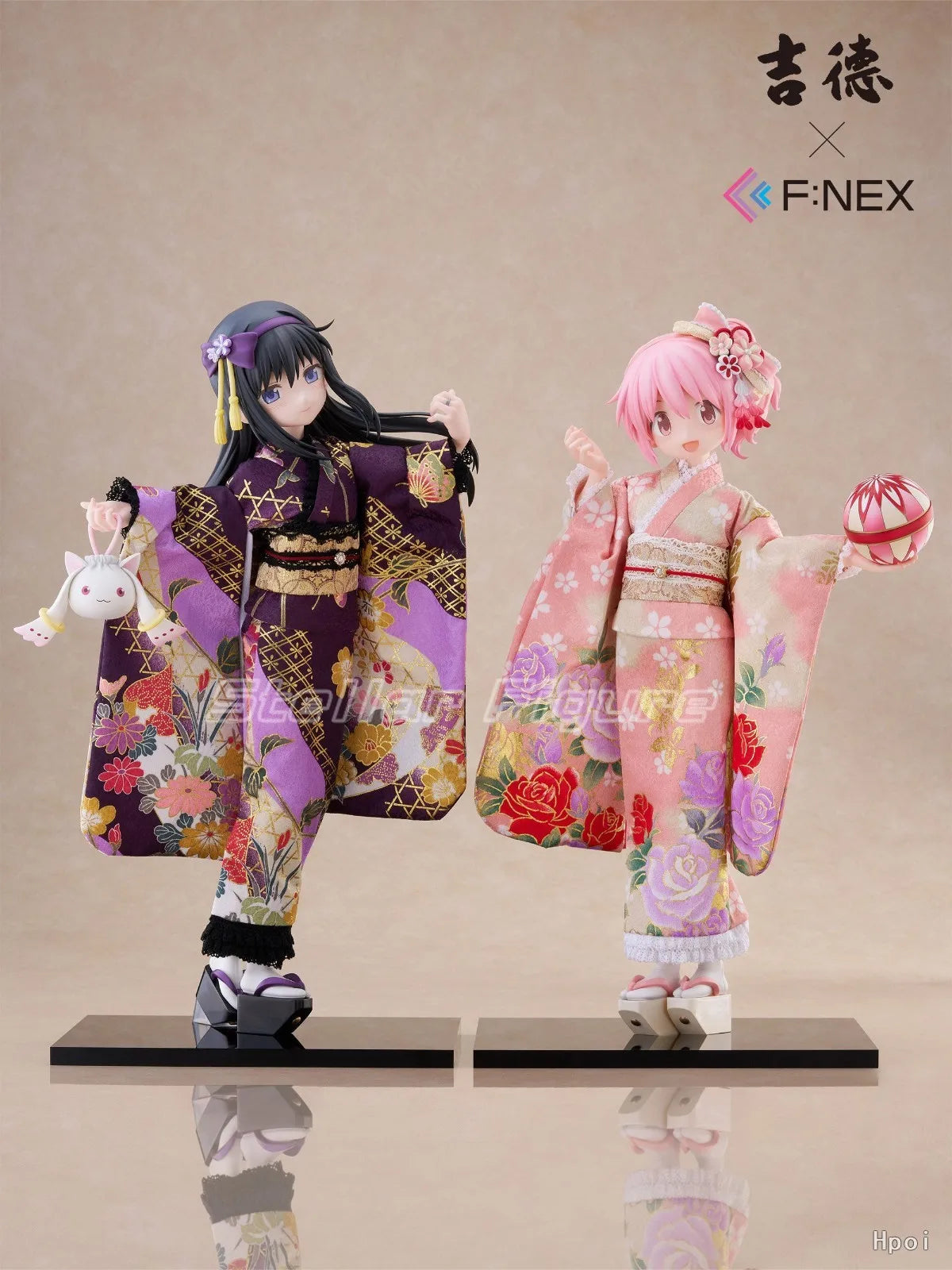 【SF】In Stock F:NEX Geed Puella Magi Madoka Magica The Rebellion Akemi Homura Madoka Kaname 1/4 Scale Figures Original Collection