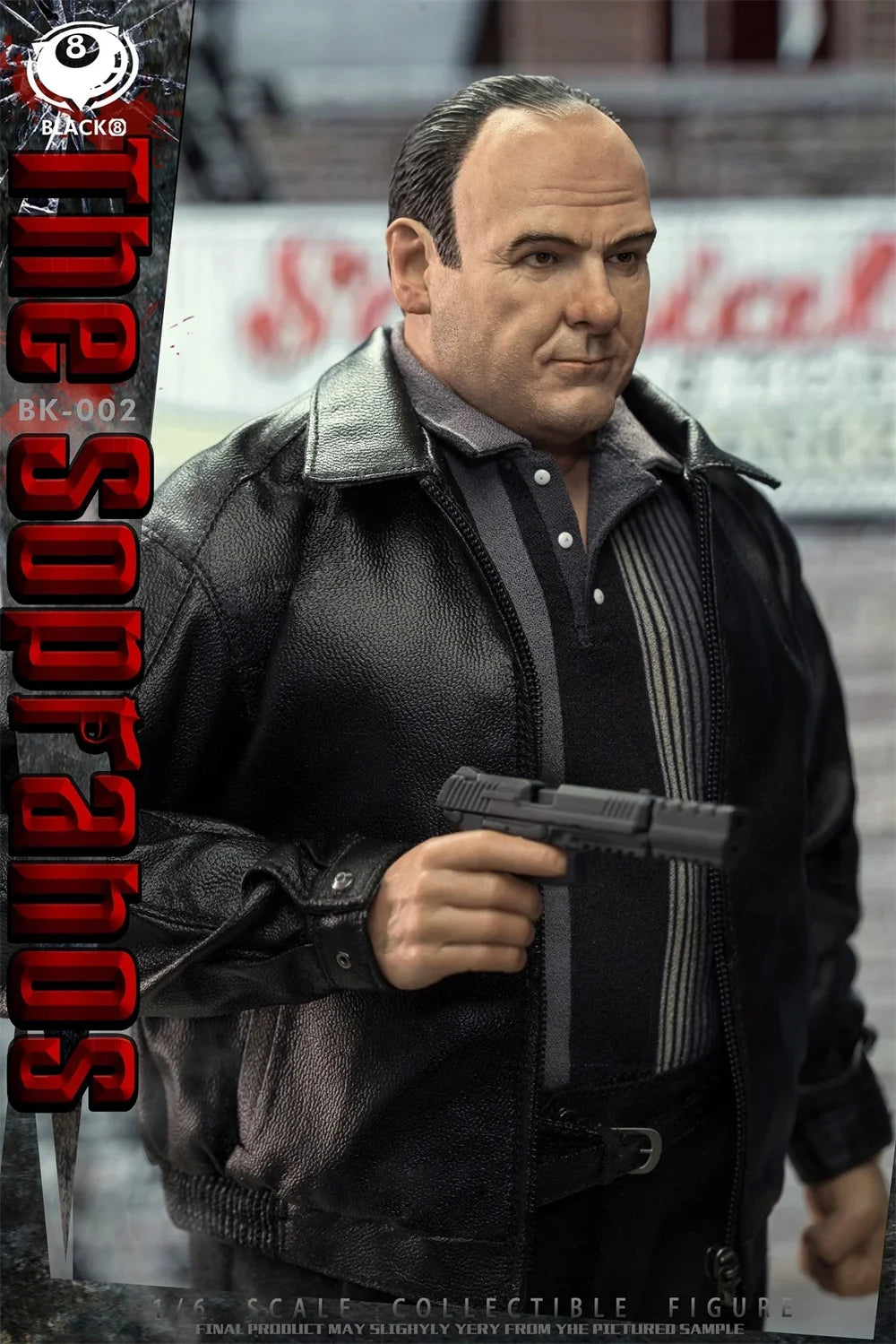 In Stock BLACK 8 STUDIO BK-002 1/6 Scale The Sopranos Male Soldier with Weapons Full Set for 12" Action Figure Model Toys