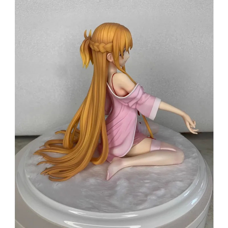 Aniplex Sword Art Online Progressive Yuuki Asuna Pajama Version Pvc Anime Action Figures Collect Model Toys in Stock No Box