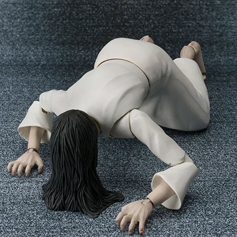 Bandai Genuine S.H.Figuarts Anime Figure Sadako Yamamura 140mm Action Figure Toy for Boys Kids Gift Collectible Model Ornaments