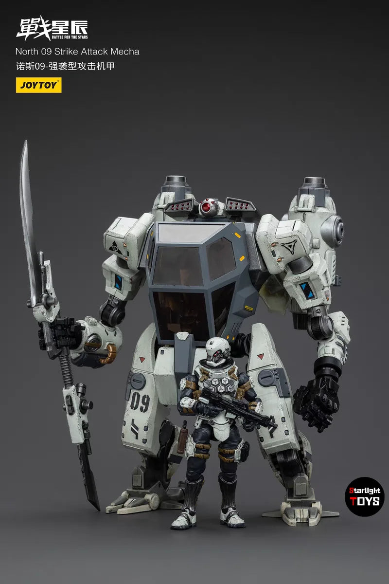 JOYTOY 1/18 Action Figure North 09 Strike Attack Mecha Toys Model Collection Gifts