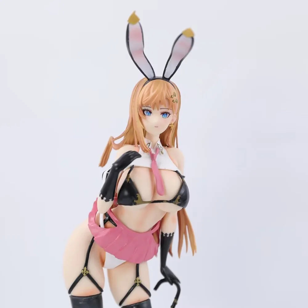 1/6 Native Figure Pink Cat Gal Bunny Girl Figure Mataro Anime PVC Action Figure Toy Game Statue Adult Collection Model Doll Gift