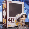 Levi Ackerman 390 417 Eren Jaeger 375 Mikasa Ackerman 365 Hange Zoe 1121 action figure PVC toys collection doll anime cartoon