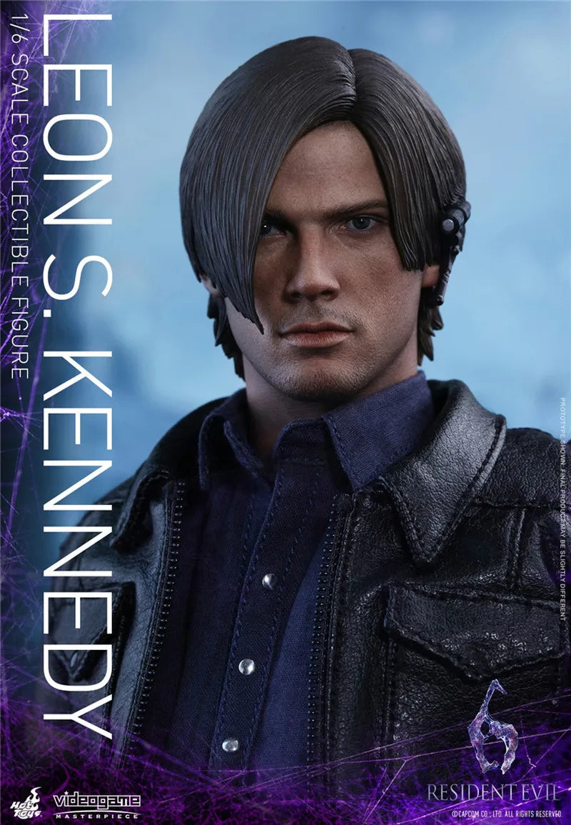 In Stock HOTTOYS HT 1/6Scale VGM22 Game Resintevil6 Leon 2.0 Action Figurine Collectable Leon S. Kennedy Model Surprise Toy Gift