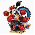 One Piece Th Tianhui Gear 4 Luffy Figure Dragon Form Kong Organ Scene Gk Statue Gear 4 Snake Man Pvc Model Collectible Toys Gift