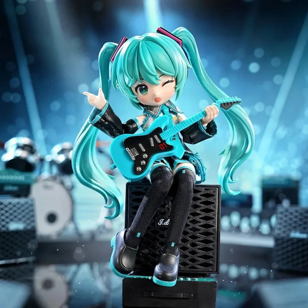 New Blokees Hatsune Miku Fantastics Series Building Block Cartoon Anime Assembly Figurine Ornament Collection Toy Birthday Gift