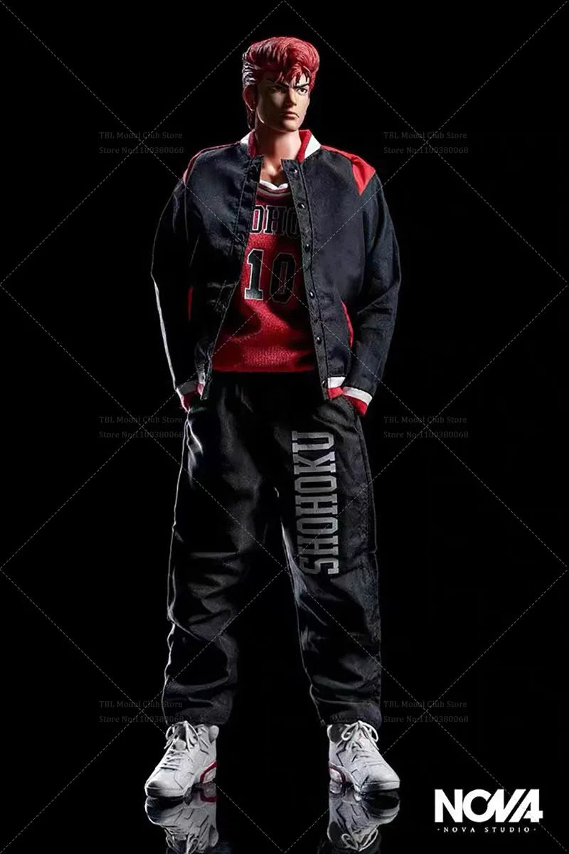 In Stock NOVA 1/6 Scale Collectible Slam Dunk Sakuragi Hanamichi 12Inch Male Solider Action Figure Full Set Model Toys