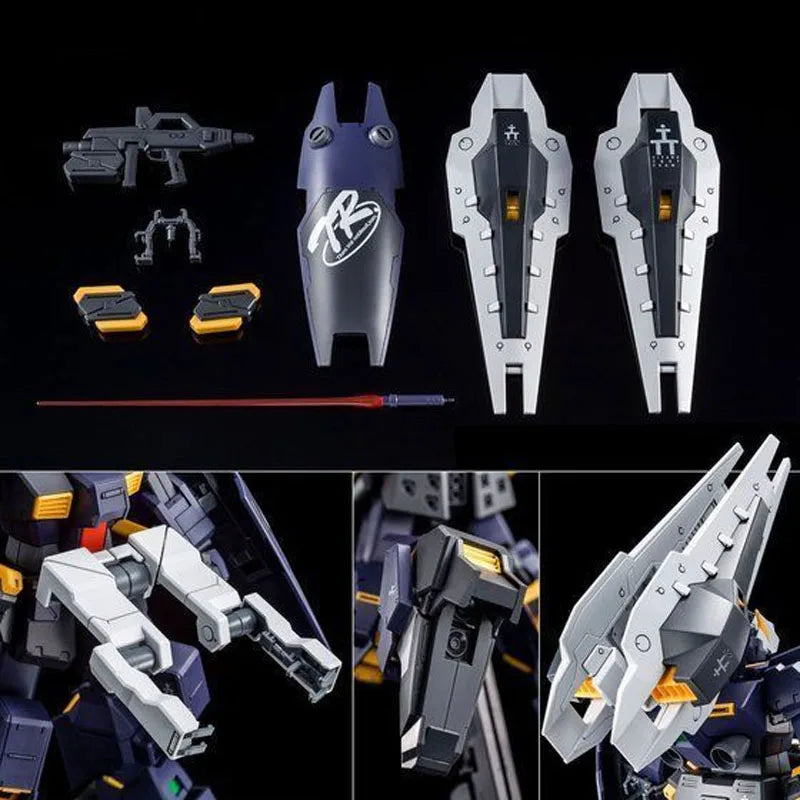 Bandai Original MG Advanced Hazel RX-121-1 Gundam TR-1 1/100 Anime Action Figure Assembly Model Toys Gifts For children GUNDAM