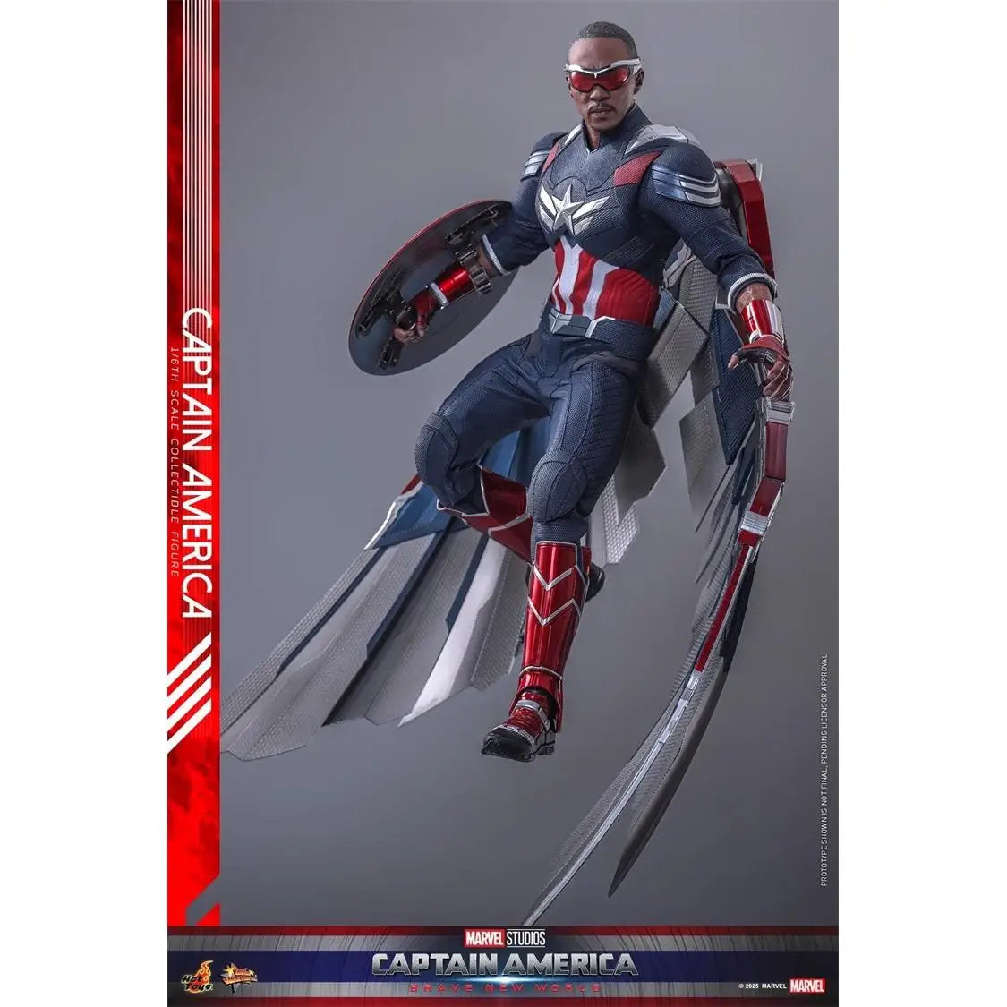 In Stock Hottoys MMS779 Captain America 4 1/6 Soldier Doll Action Figure Toy Gift Model Collection Hobbies
