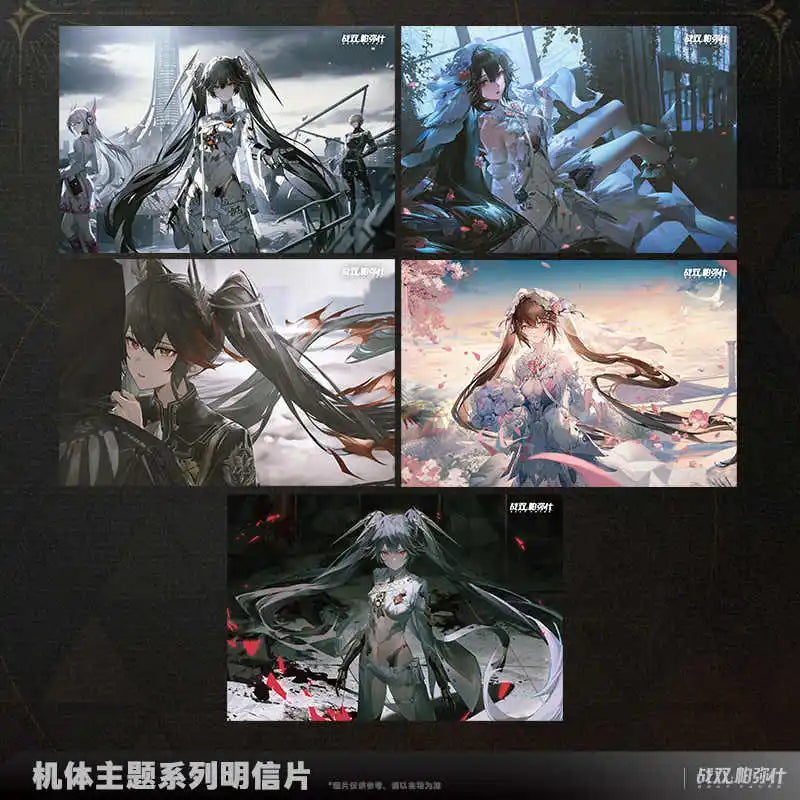 In Stock Official Origina GRAY RAVEN：PUNISHING Lucia Pyroath Postcard Ornament Doll Game Accessories Anime Figure Toy Kids Gifts