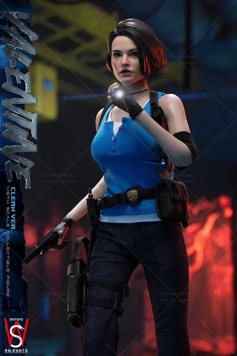 In Stock SWTOYS FS072 1/6 Scale Special Police Force Rescue Support Team Jill 12-inch Full Set Action Figure Female Soldier Toys